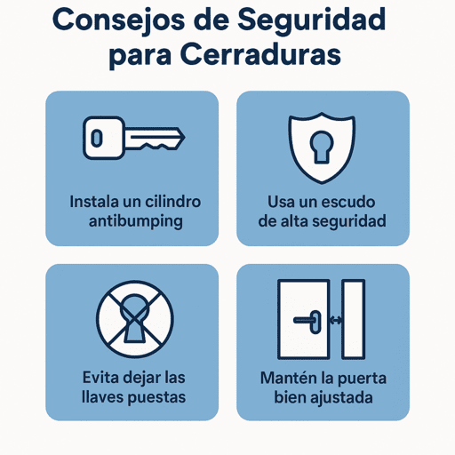 Cómo elegir la cerradura adecuada para puerta metálica en Málaga